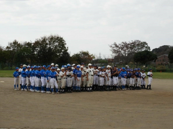 花見川区少年軟式野球連盟　第25回秋季大会閉会式