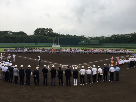 平成31年度千葉市少年野球協会　第43回秋季中央大会開幕